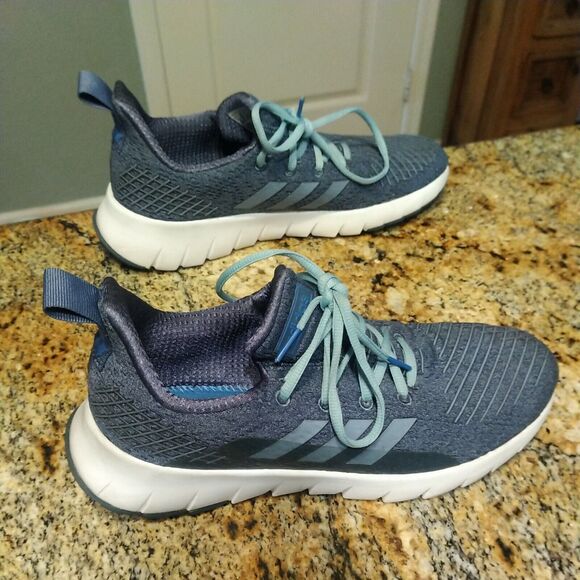 Adidas Asweego Women's Size 8 Running Sneakers Ash grey Raw Gray - Picture 5 of 12